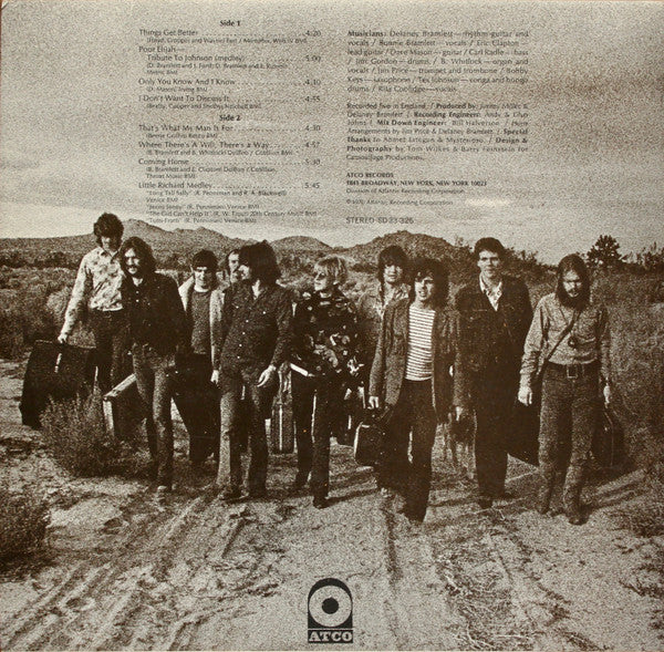 Delaney & Bonnie & Friends With Eric Clapton – On Tour