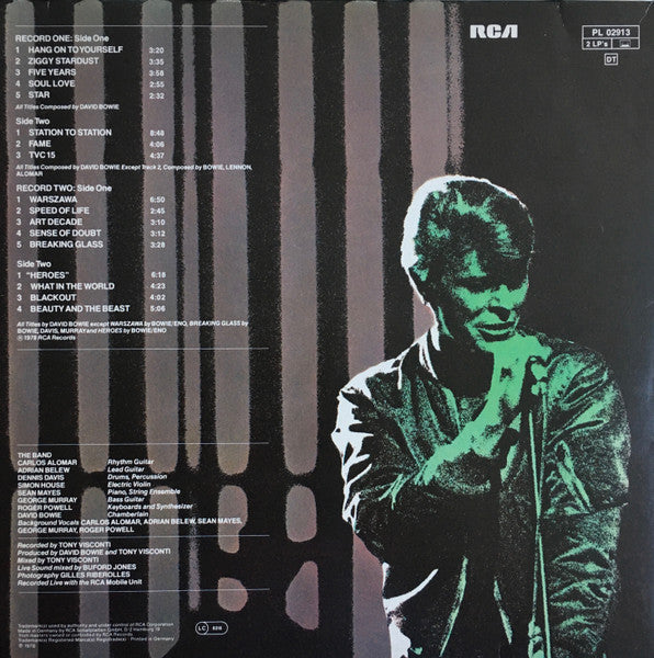 David Bowie – Stage 2 x LP Gatefold