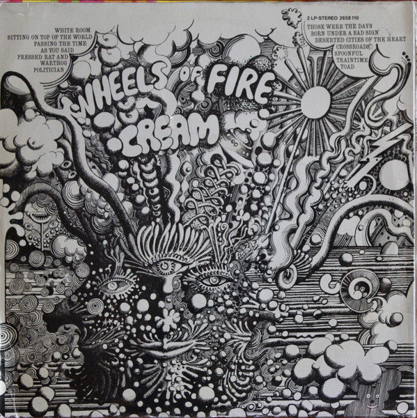 Cream – Wheels Of Fire, 2xLP, Gatefold