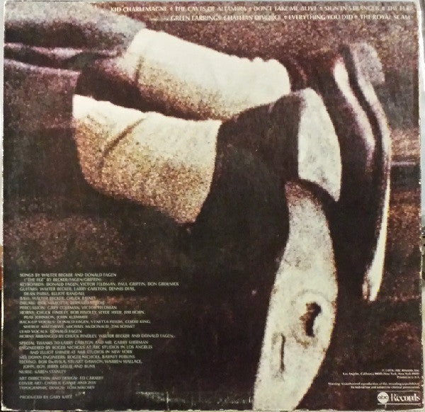 Steely Dan ‎– The Royal Scam   , 1Press , US 1976