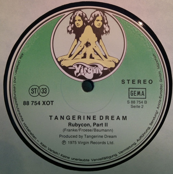 Tangerine Dream – Rubycon, Gatefold