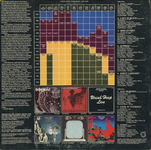 Uriah Heep – The Best Of Uriah Heep