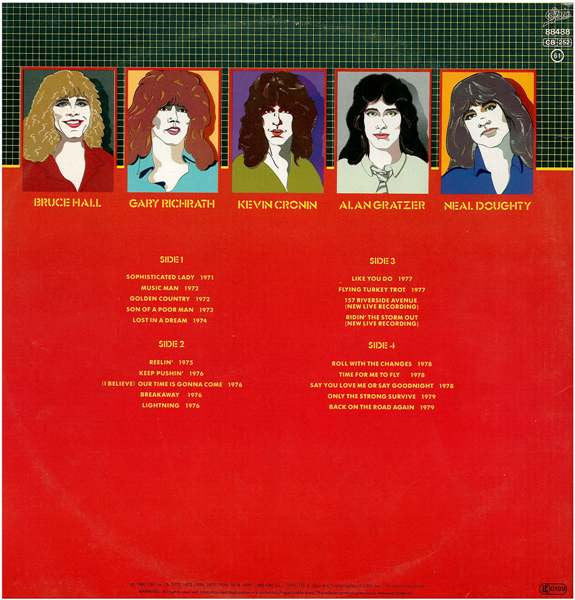 REO Speedwagon – A Decade Of Rock And Roll 1970 To 1980, 2xLP