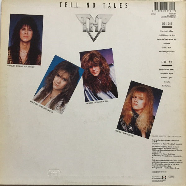 TNT– Tell No Tales