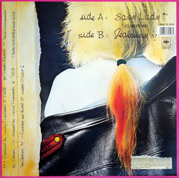 Spagna* – Easy Lady (Club Remix) , 12", Maxi-Single, 45 RPM