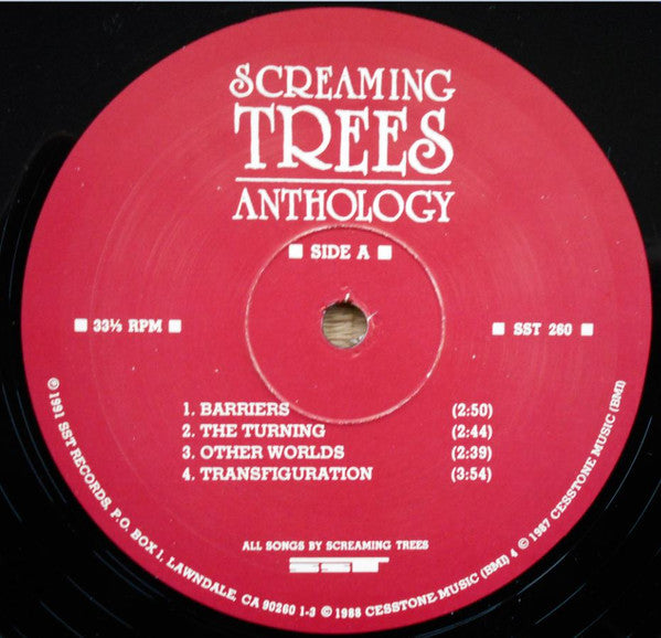 Screaming Trees – Anthology: SST Years , 2LP , US