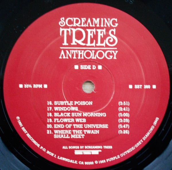 Screaming Trees – Anthology: SST Years , 2LP , US