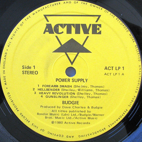 Budgie – Power Supply