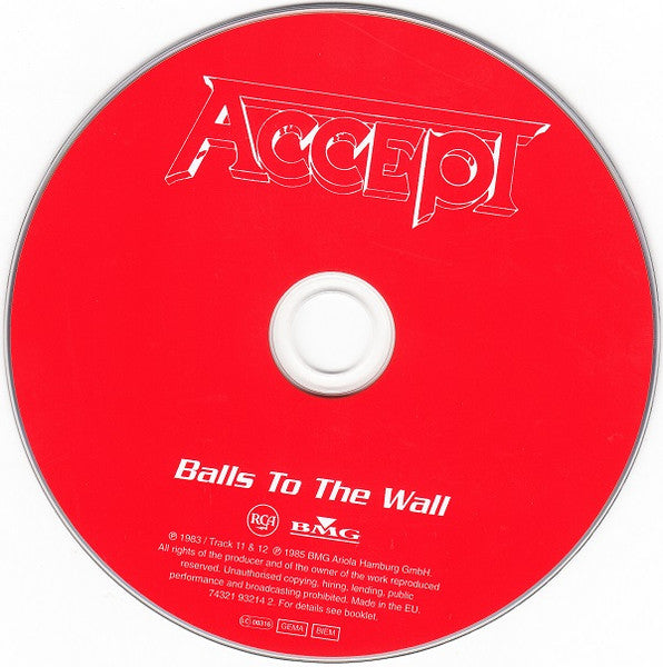 Accept – Balls To The Wall