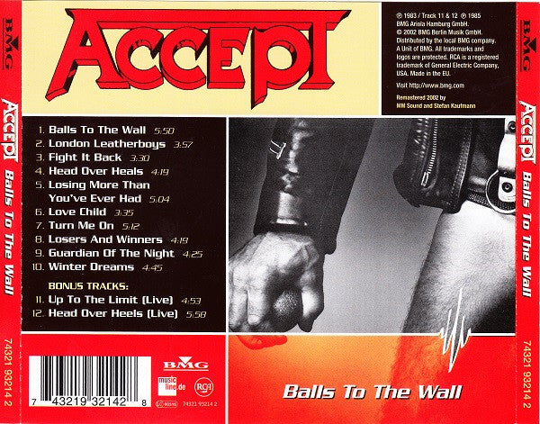 Accept – Balls To The Wall