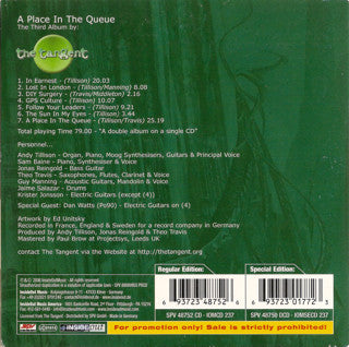The Tangent – III: A Place In The Queue