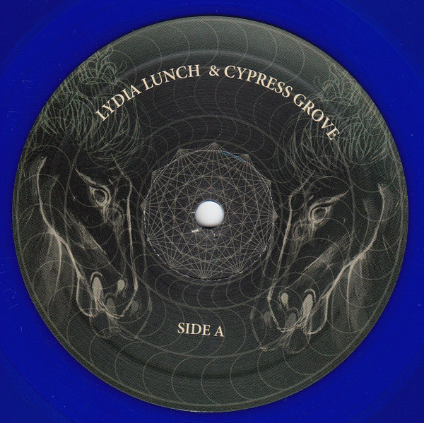 Lydia Lunch & Cypress Grove / Spiritual Front – Twin Horses , blue , 1 press , ITA