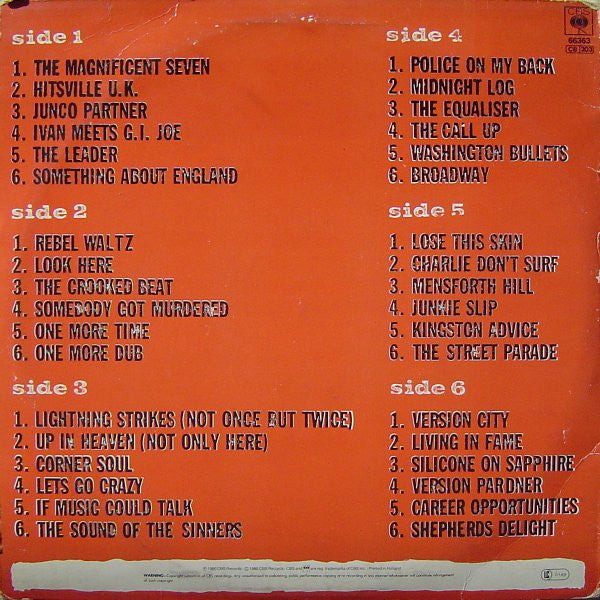 The Clash – Sandinista!, 3xLP