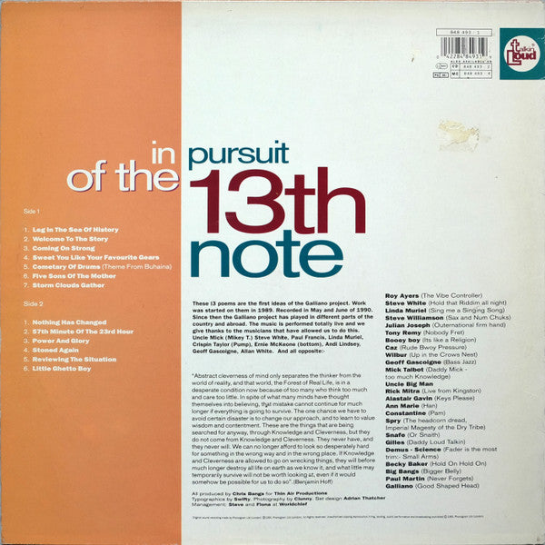 Galliano – In Pursuit Of The 13th Note