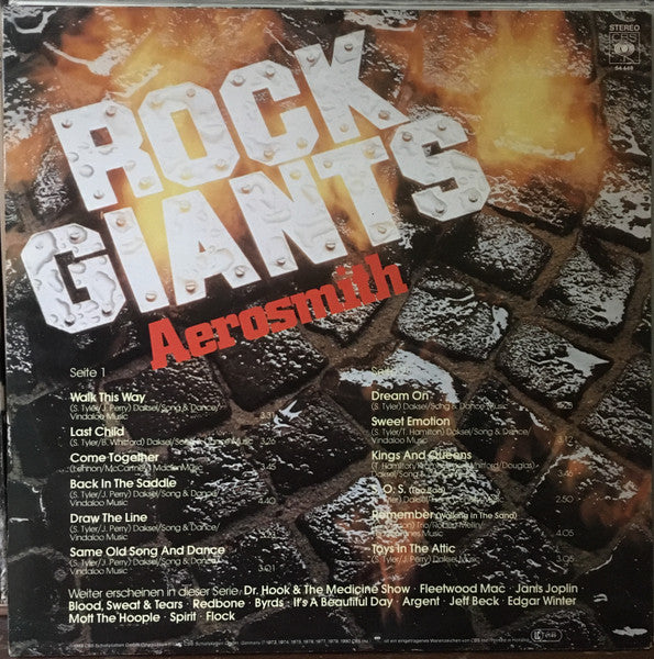 Aerosmith – Rock Giants