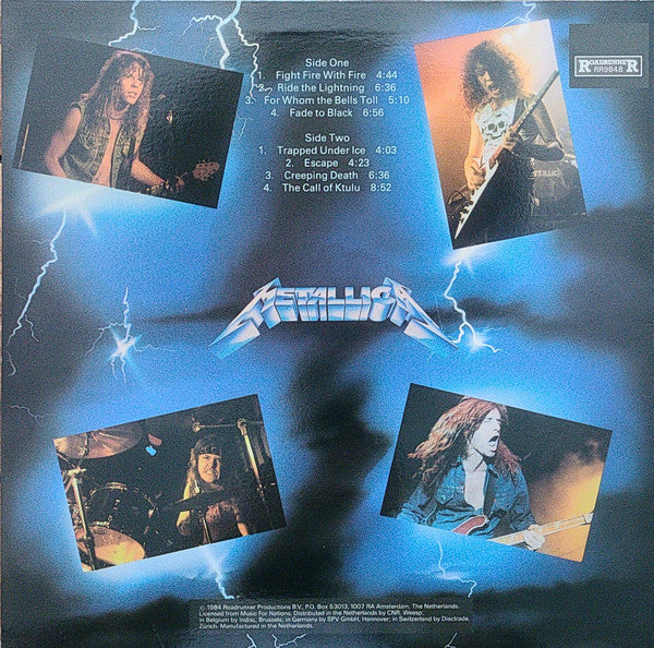 Metallica – Ride The Lightning