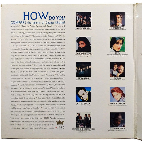 The Awards 1989 , 2LP , Gatefold