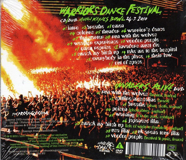 The Prodigy – Live - World's On Fire, CD+DVD, Digibook