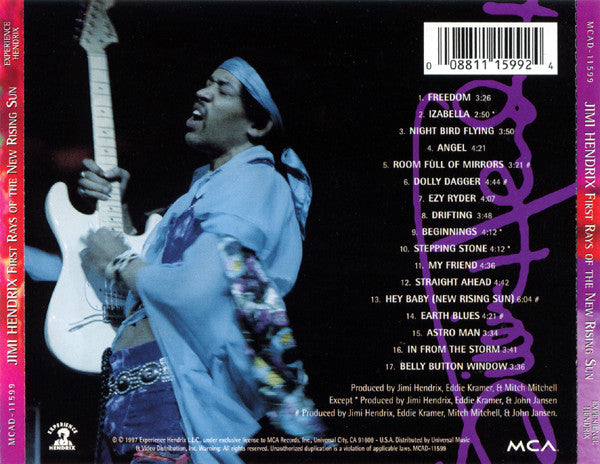Jimi Hendrix – First Rays Of The New Rising Sun