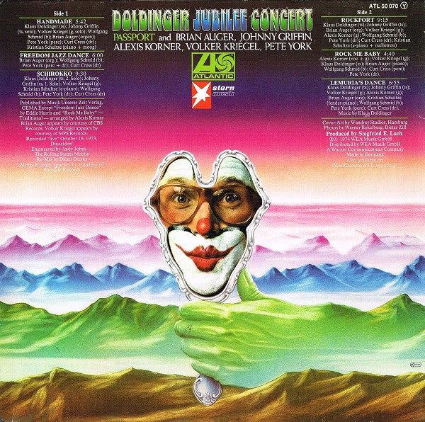 Passport (2) And Brian Auger, Johnny Griffin, Alexis Korner, Volker Kriegel, Pete York – Doldinger Jubilee Concert