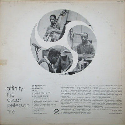 The Oscar Peterson Trio – Affinity, 1st Press US, Stereo, MGM Pressing