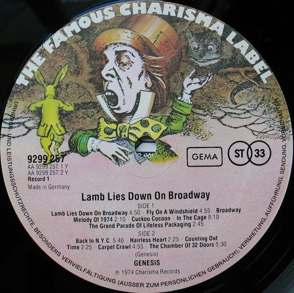 Genesis – The Lamb Lies Down On Broadway , 2LP , Gatefold