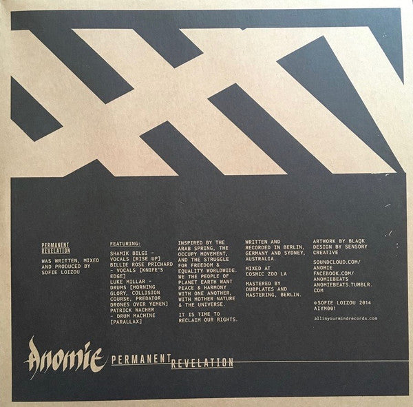Anomie – Permanent Revelation , 2LP , Gatefold