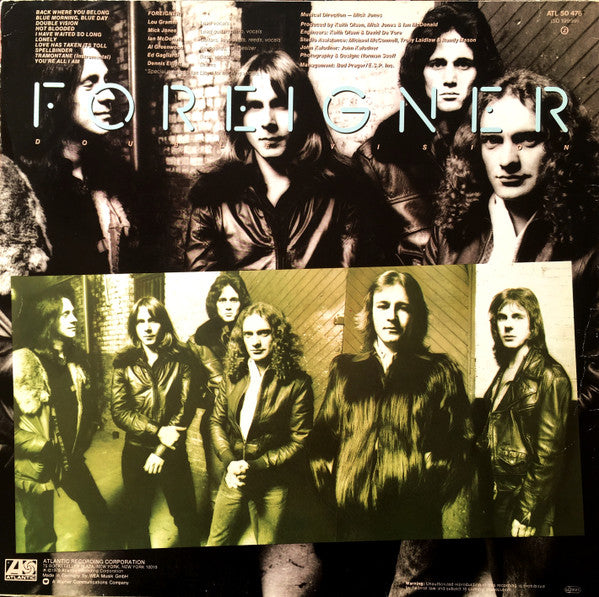 Foreigner – Double Vision
