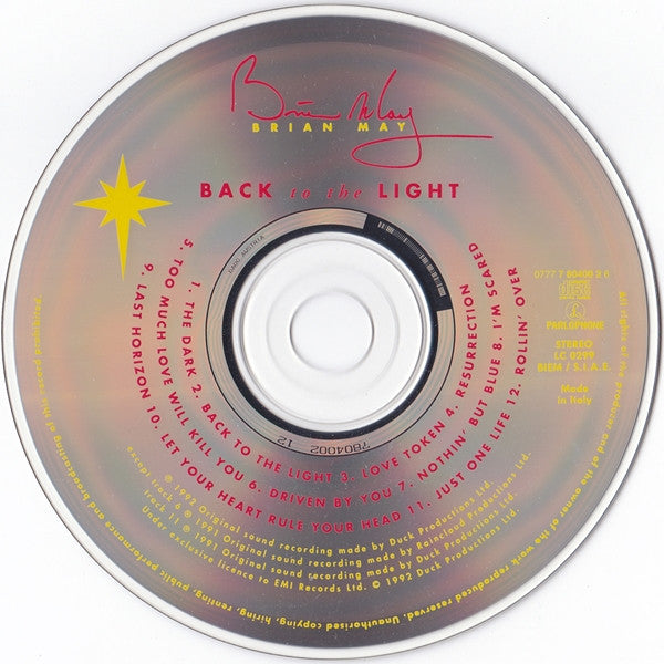 Brian May – Back To The Light