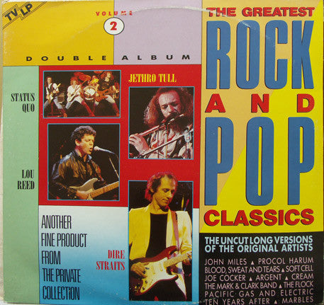 The Greatest Rock And Pop Classics - The Private Collection Vol. 2 , 2LP , gatefold