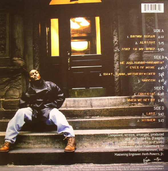 D'Angelo – Brown Sugar, 2x LP, 180 gr