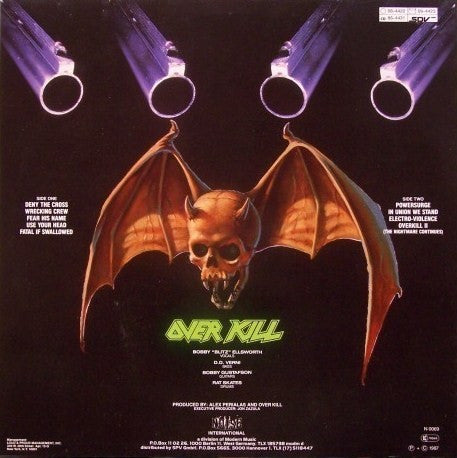 Overkill – Taking Over , 180 gram