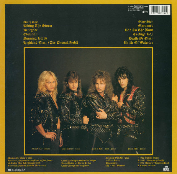 Running Wild – Death Or Glory, Noise International Labels