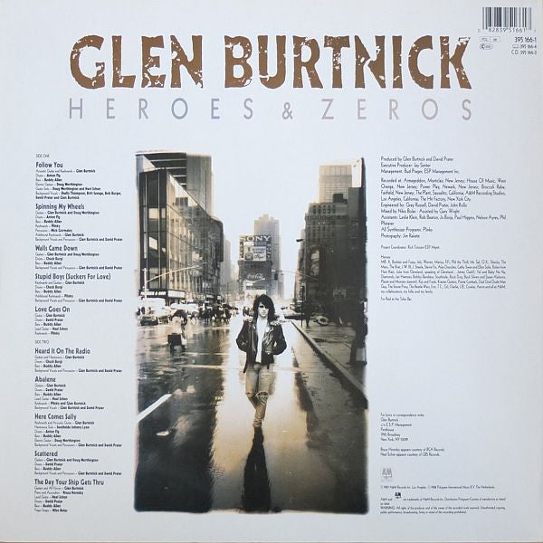 Glen Burtnick – Heroes & Zeros