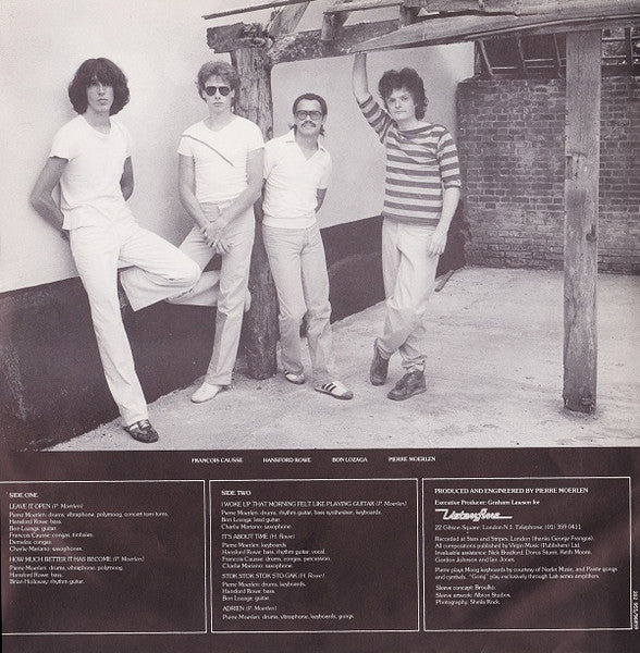 Pierre Moerlen's Gong – Leave It Open