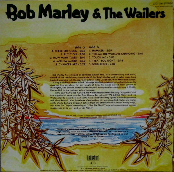 Bob Marley & The Wailers – Bob Marley & The Wailers