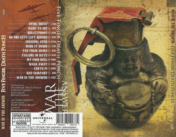 Five Finger Death Punch – War Is The Answer