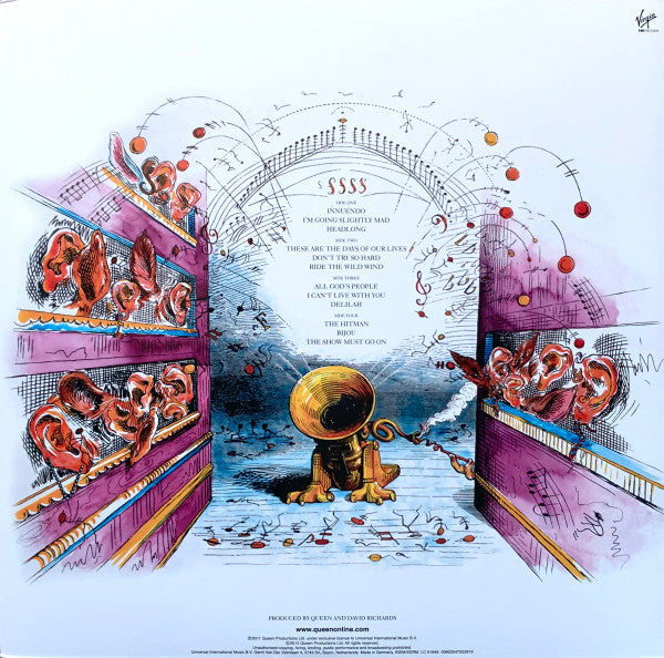 Queen – Innuendo , 2 x LP, 180g, Gatefold