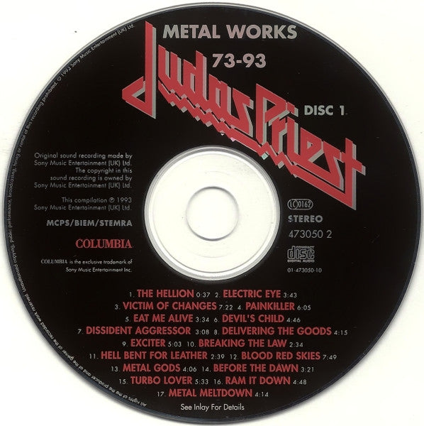 Judas Priest – Metal Works '73-'93 , 2 x CD
