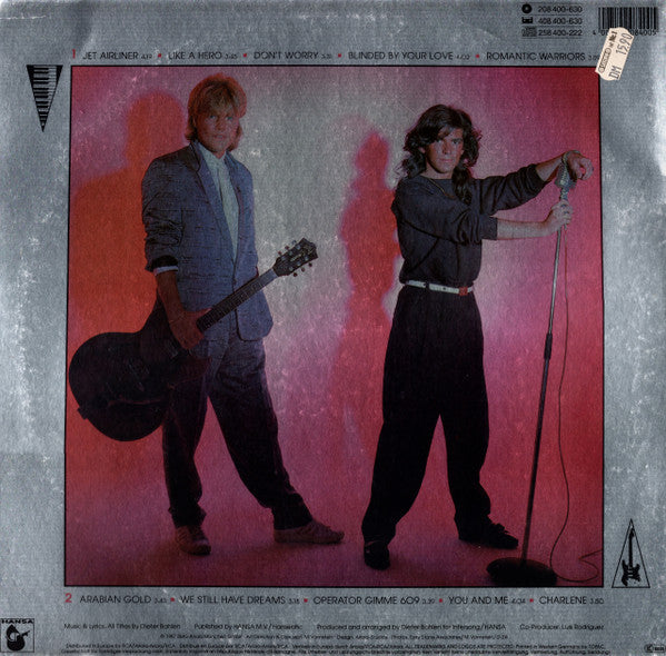 Modern Talking – Romantic Warriors - The 5th Album, 1st Press