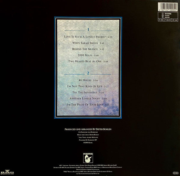 Blue System – Obsession 1 press , sigilat , Germany