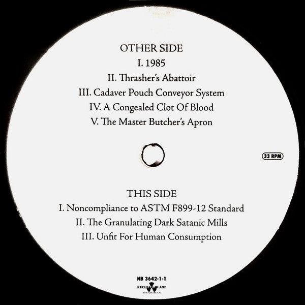 Carcass – Surgical Steel (Complete Edition), 2 X LP