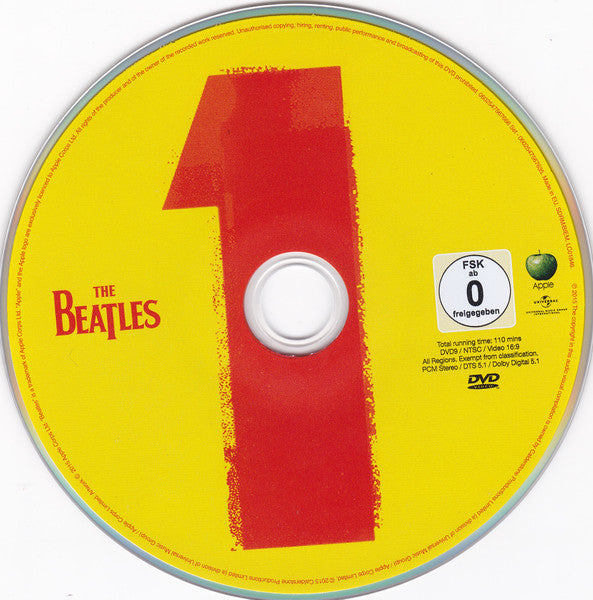 The Beatles – 1, CD+DVD, Digipak