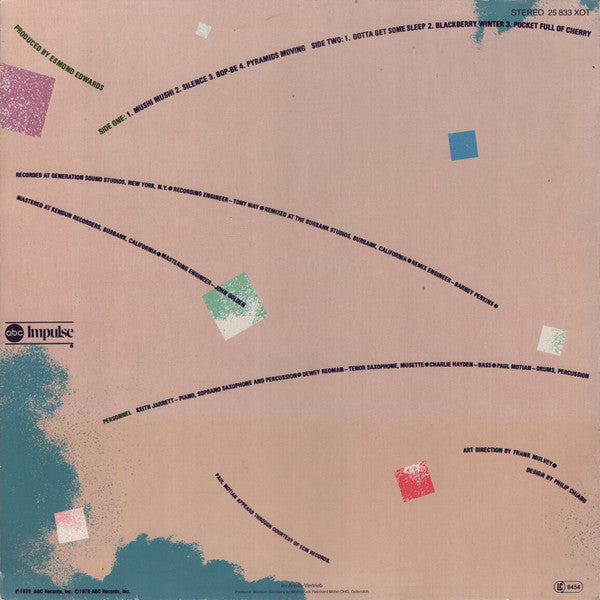 Keith Jarrett – Bop-Be