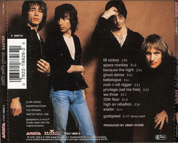 Patti Smith Group – Easter