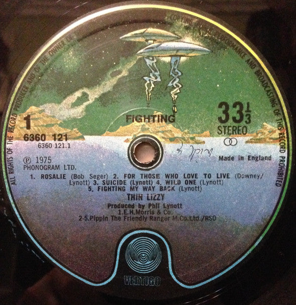 Thin Lizzy – Fighting , 1 press , UK