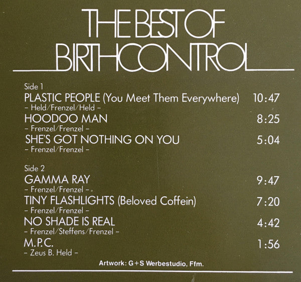 Birth Control – The Best Of Birth Control