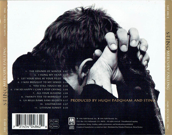 Sting – Mercury Falling