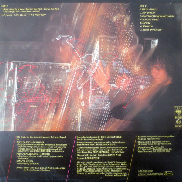 Andreas Vollenweider – ... Behind The Gardens - Behind The Wall - Under The Tree ...