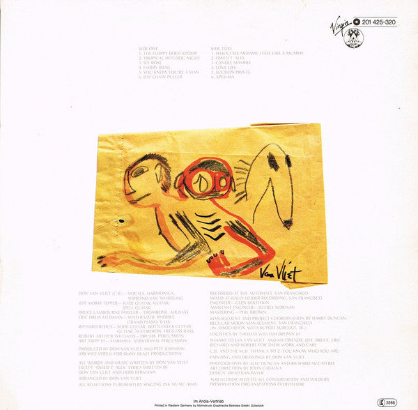 Captain Beefheart And The Magic Band – Shiny Beast (Bat Chain Puller)